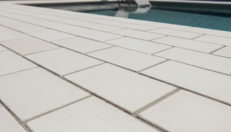 Antalya Cream Marble Leather (Sandblasted & Brushed) 16 x 24 x 1.25 Bullnose Coping
