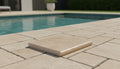 Noce Travertine Tumbled 12 x 12 x 1.25 Bullnose Coping