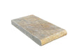 Autumn Leaves Scabos Travertine Tumbled 6x12x1.25 Bullnose Coping