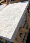 Silver Travertine Tumbled 16 x 24 x 2 Modern Coping