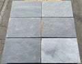 Indian Black Limestone Tumbled & Brushed 16 x 24 x 2 Bullnose Coping