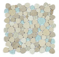 Peach Blue Roma 2x2 Mosaic