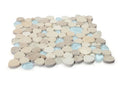 Peach Blue Roma 2x2 Mosaic