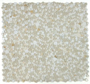 Peach Calacatta Gold 2x2 Marble Mosaic