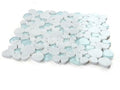 Peach Carrara Blue 2x2 Marble Mosaic