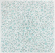 Peach Carrara Blue 2x2 Marble Mosaic