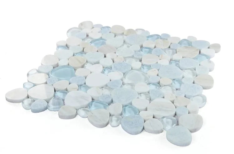 Peach Marina 1x1 Mosaic