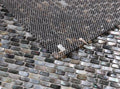 Pearl Black 1x2 Mini Brick Mosaic