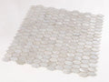 Pearl White 2x6 Arrow Glass Mosaic