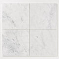 Pearl White Marble Tile 18x18 Polished close-up