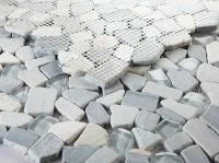 Pebble Blue 12x12 Mosaic