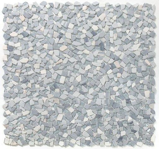 Pebble Blue 12x12 Mosaic