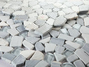 Pebble Blue 12x12 Mosaic