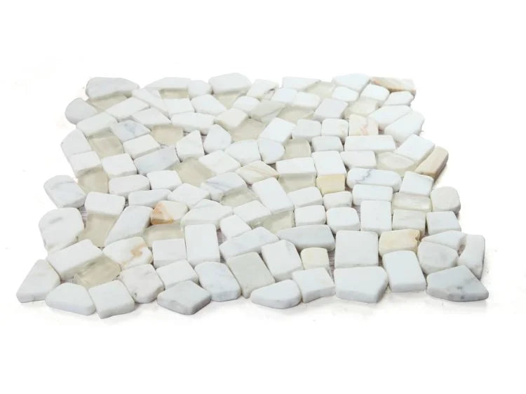 Pebble Calacatta Gold 12x12 Mosaic