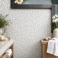 Pebble Loft 12x12 Glass & Marble Mosaic 12x12_sheet — Spa spa interior