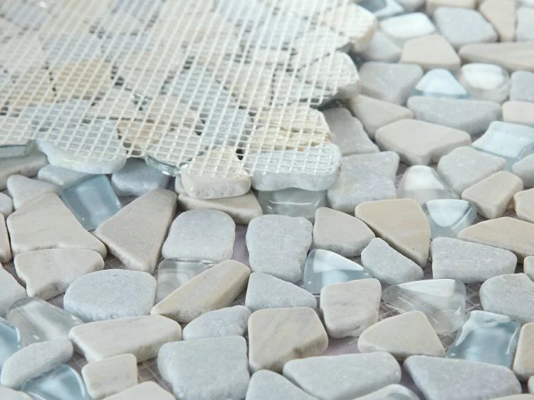 Pebble Marina 12x12 Mosaic