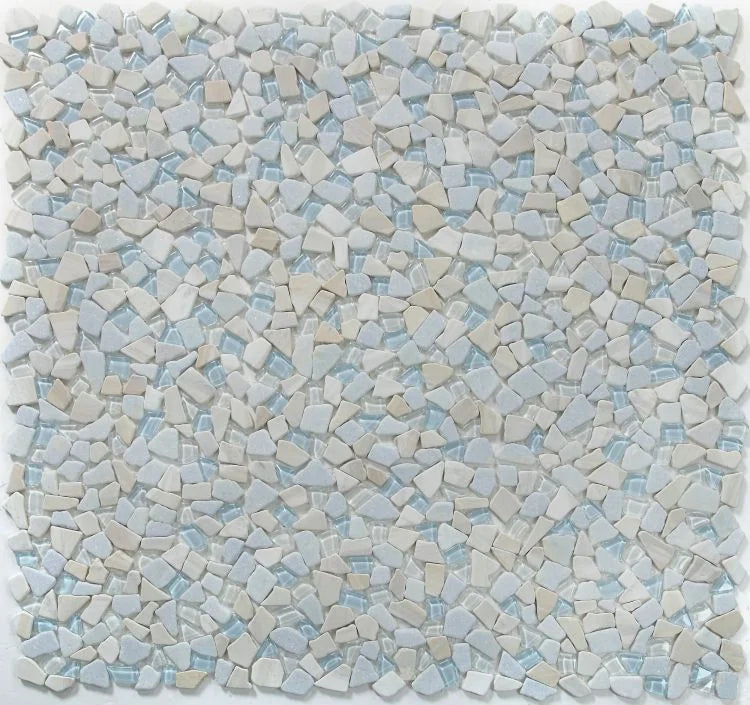 Pebble Marina 12x12 Mosaic