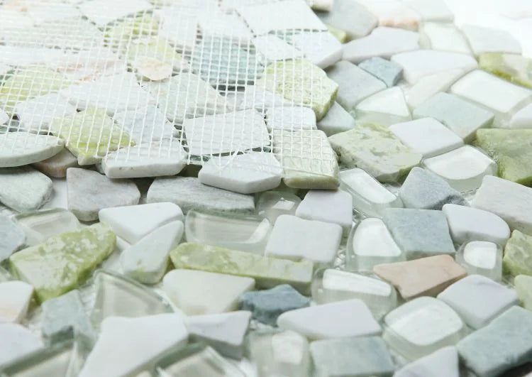 Hot Spring Pebble Pebble Spring Random Mosaic — Solidshape