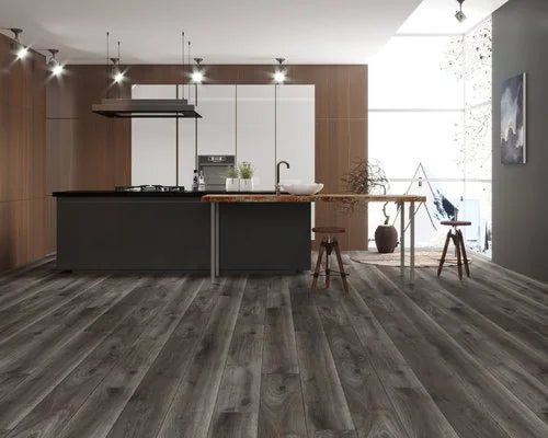 Peninsula Cavalli Smoke 9-1/2xRL(24-87) Wirebrushed UV Lacquer SPC Vinyl Flooring