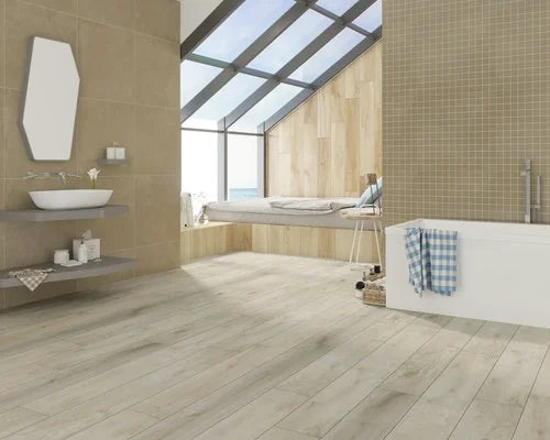 Peninsula Mirage Ivory 7x60 Embossed Micro-Bevel 20mil SPC Vinyl Flooring