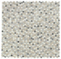 Penny Marble Blue 3/4 Mosaic