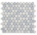 Penny Marble Crystal Ocean 3/4 Mosaic