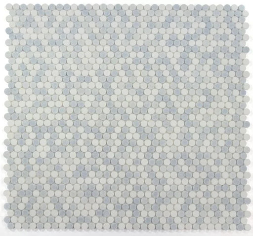 Penny Marble Crystal Ocean 3/4 Mosaic