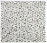 Penny Dusk Honed Marble Mosaic