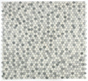 Penny Dusk Polished Marble Mosaic