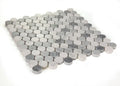 Penny Dusk Polished Marble Mosaic