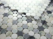 Penny Grassland Marble Mosaic