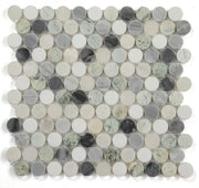 Penny Grassland Marble Mosaic