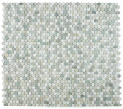 Penny Green Marble Mosaic