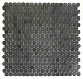 Penny Large 2x2 Honed Basalt Mosaic