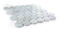 Penny Large Calacatta 2x2 Honed Marble Mosaic