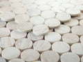 Penny Marble Large Eura Wood 2x2 Honed Marble Mosaic