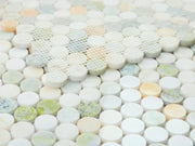 Penny Marble Onyx Penny Round Marble Mosaic