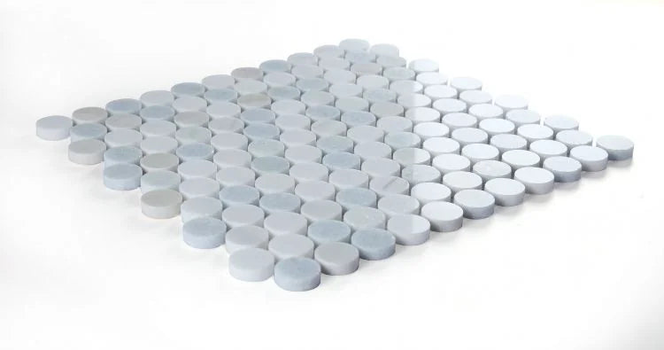 Penny Marble Sky 1x1 Mosaic