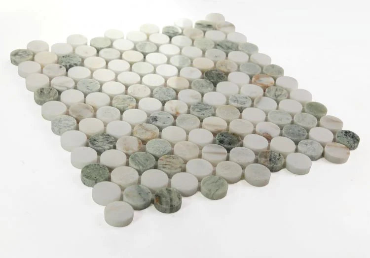 Penny Marble Spring 1x1 Mosaic