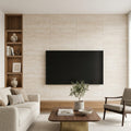 Perla Taj 12x24 Porcelain Tile — Living Room feature wall