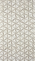 Petal Crema/Sky Honed Stone Mesh Pattern Marble Mosaic