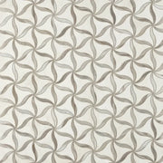 Petal Crema/Sky Honed Stone Mesh Pattern Marble Mosaic