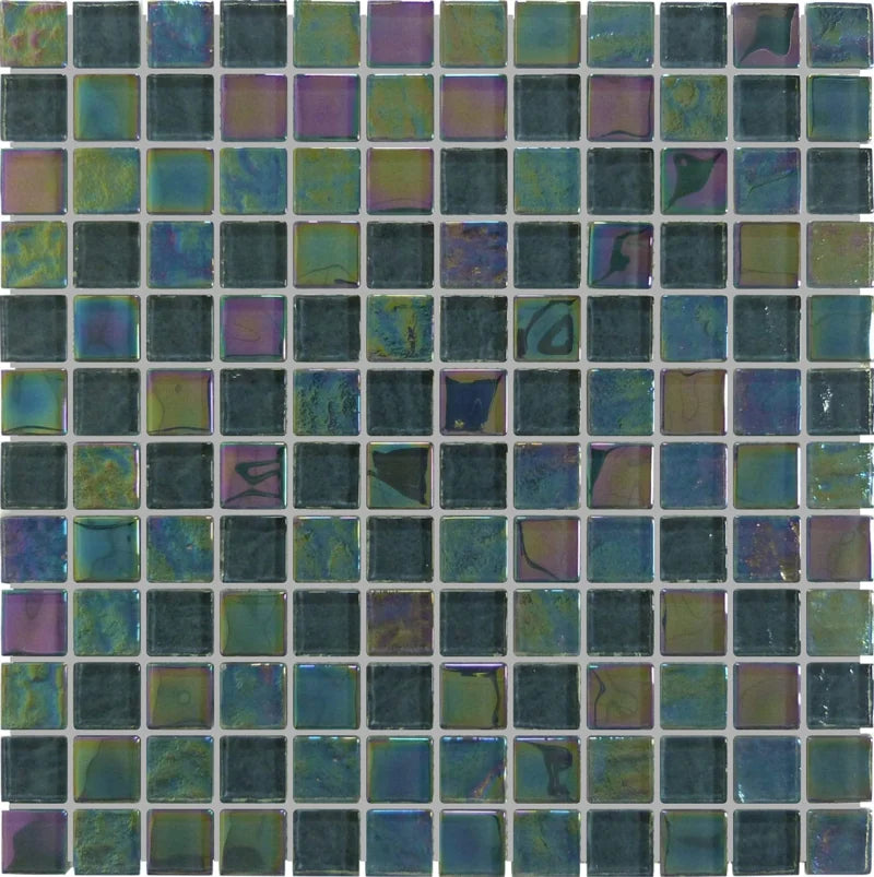 Treasure Moonstone Irregular Glass Mosaic Tile