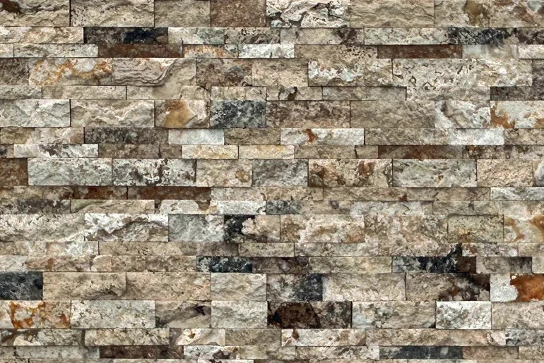 Philadelphia 06x24 Split-Face Travertine Ledger Stone