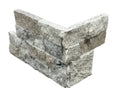 Philadelphia 10x5.75x06 Split-Face Travertine Corner Ledger Stone