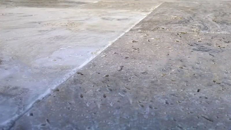 Philadelphia 1x2 Tumbled Travertine Mosaic Tile