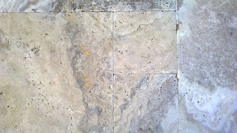 Philadelphia 1x1 Tumbled Travertine Mosaic Tile