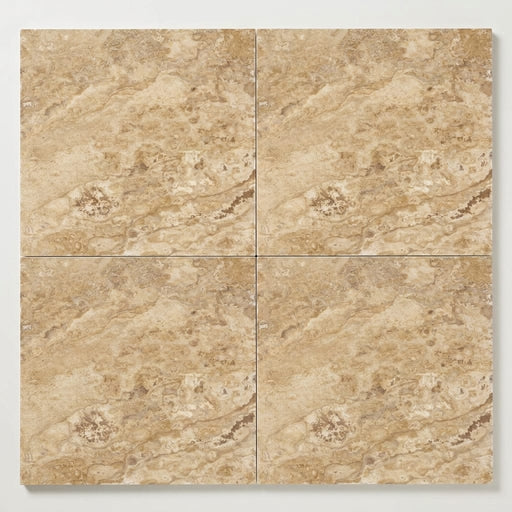 Philadelphia Travertine 24x24 Filled & Honed Travertine Tile close-up