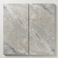 Philadelphia Travertine Coping 12x24 Tumbled 1.25 inch close-up