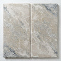 Philadelphia Travertine Coping 12x24 Tumbled 2 inch close-up